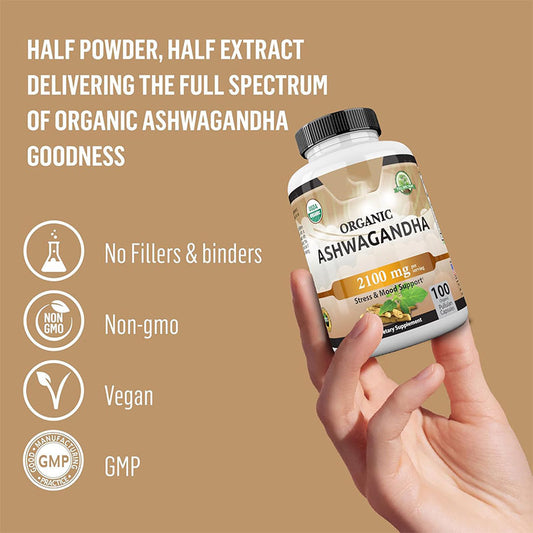 Organic Ashwagandha Capsules
