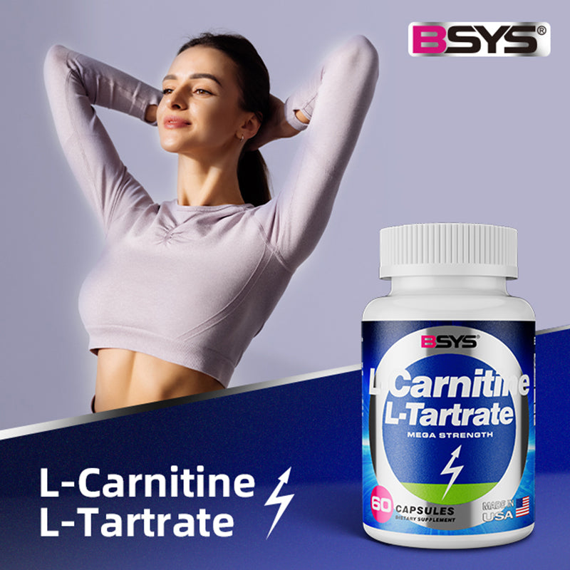 L-Carnitine L-Tartrate 60's Mega Strength
