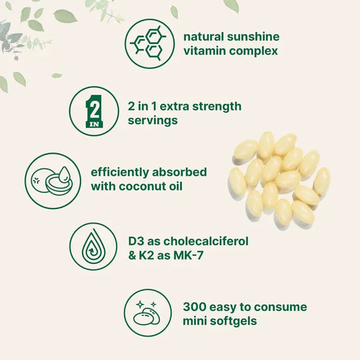 Vitamin D3 K2 Supplement