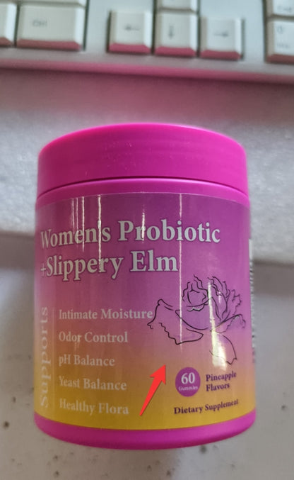 Female Probiotic Gummies Pineapple Flavor