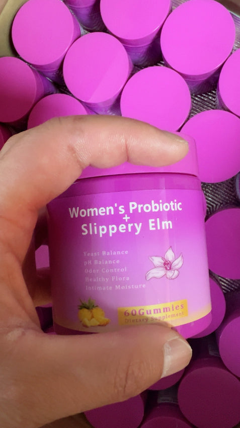 Female Probiotic Gummies Pineapple Flavor
