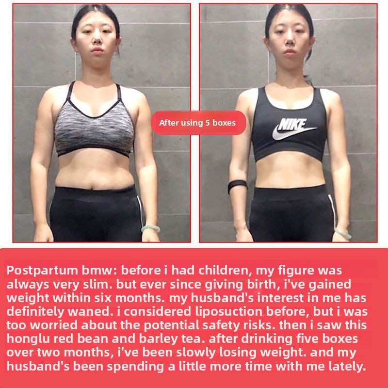 Red Bean Coix Seed Herbal Tea for Weight Loss