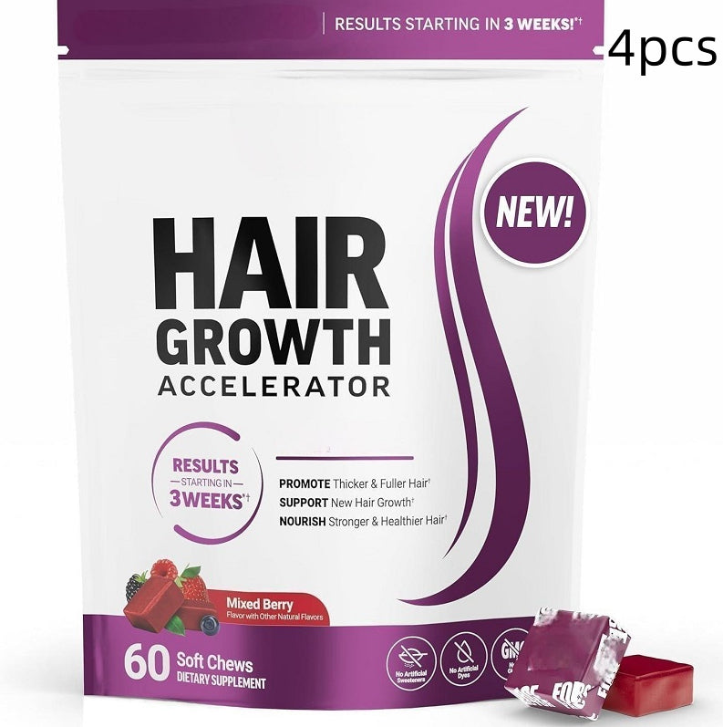 Hair Growth Accelerator Gummies
