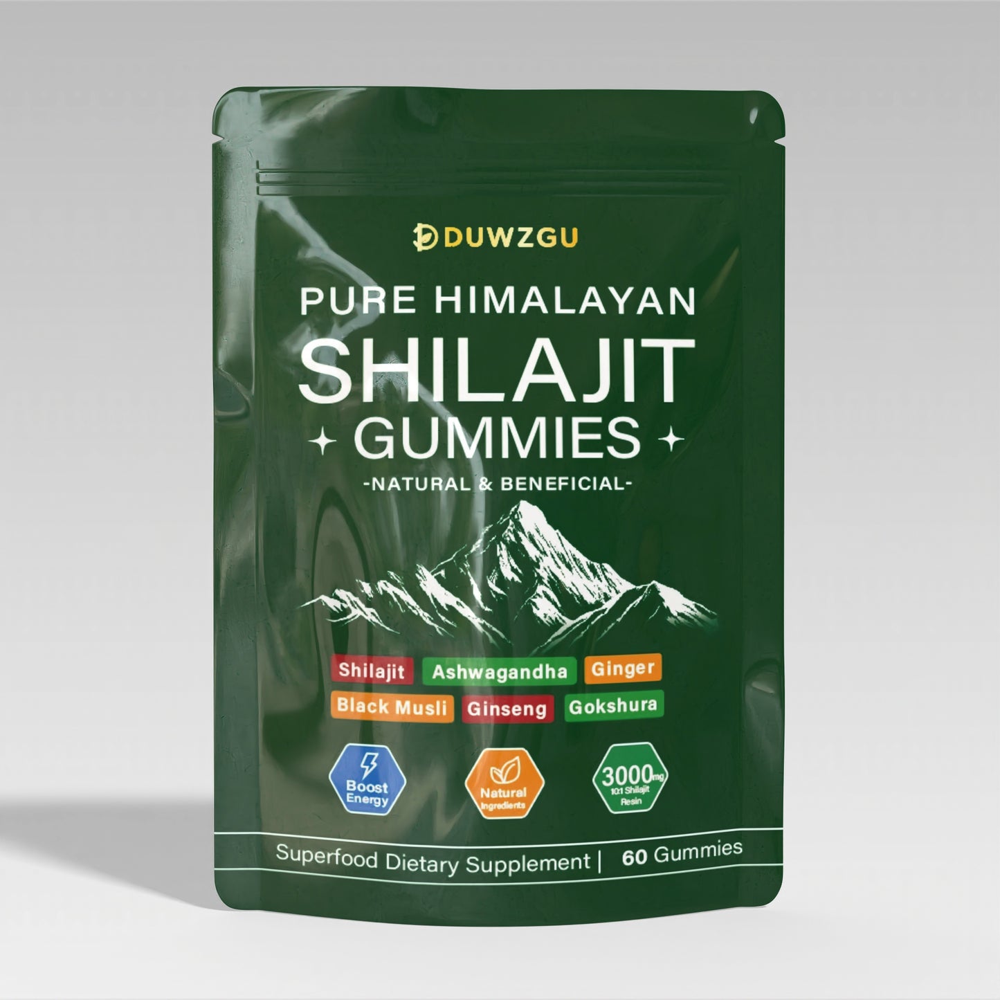 Shilajit Bagged Soft Candy Gummies