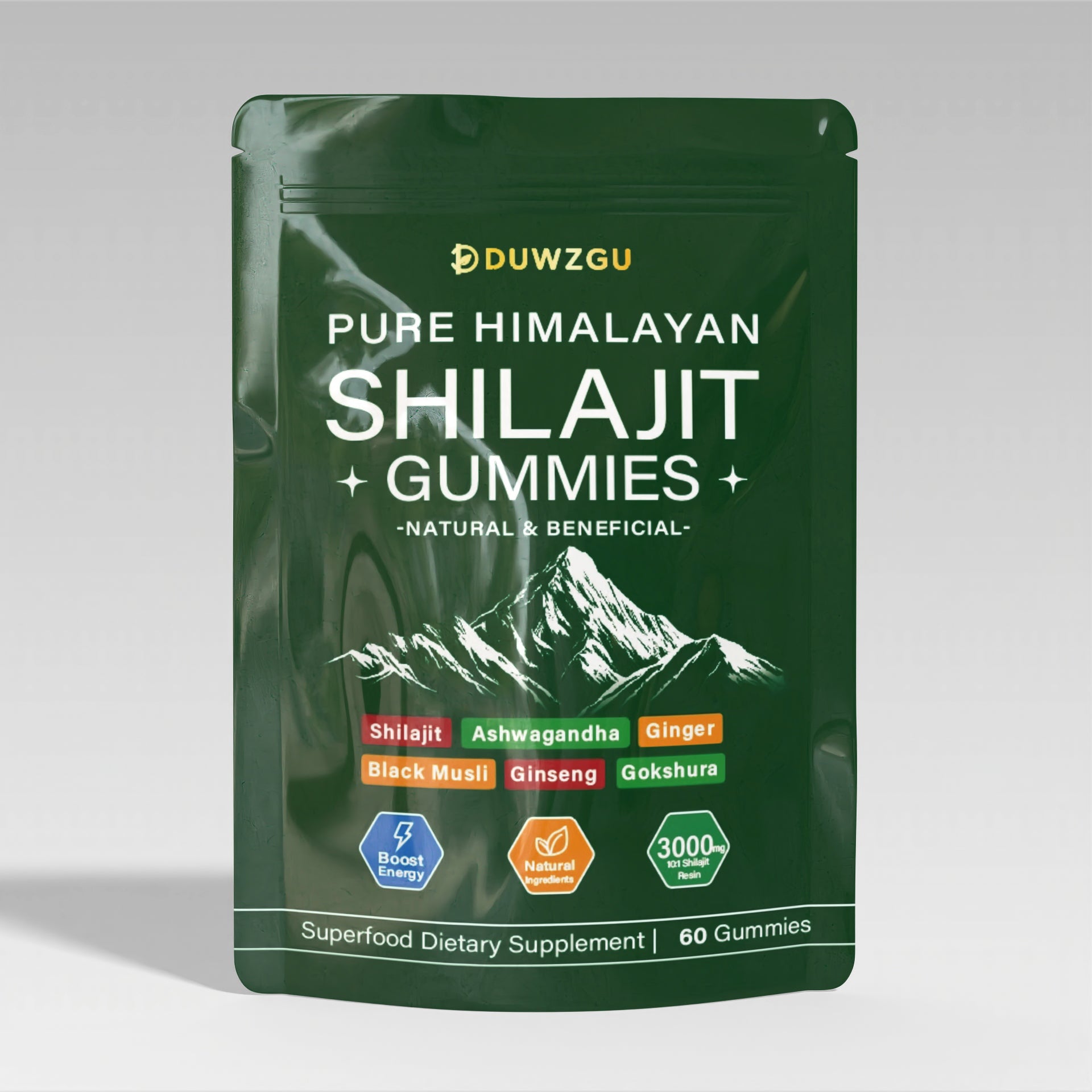 Shilajit Bagged Soft Candy Gummies