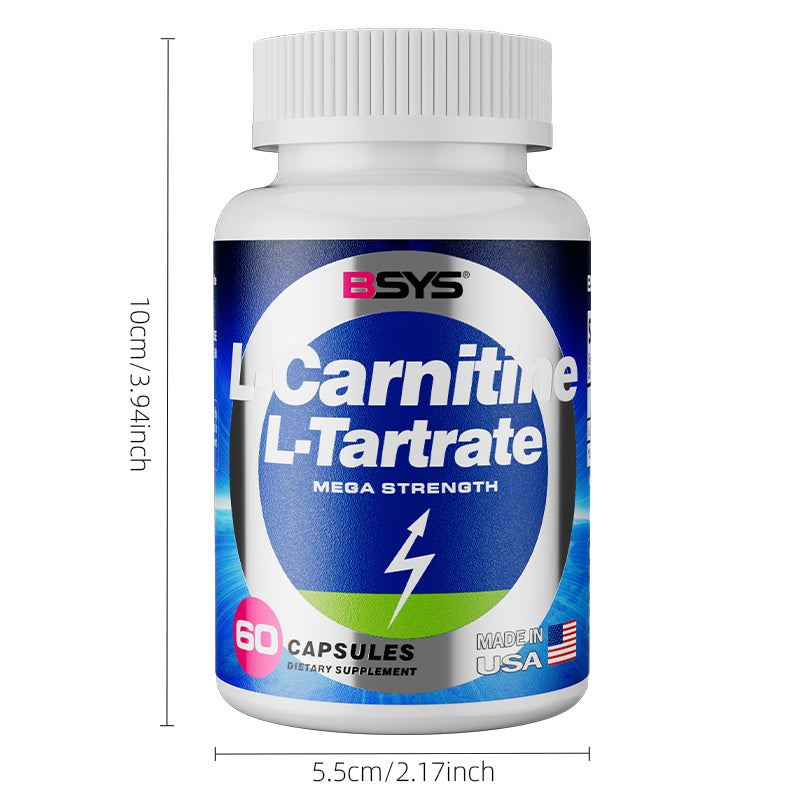 L-Carnitine L-Tartrate 60's Mega Strength