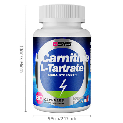 L-Carnitine L-Tartrate 60's Mega Strength