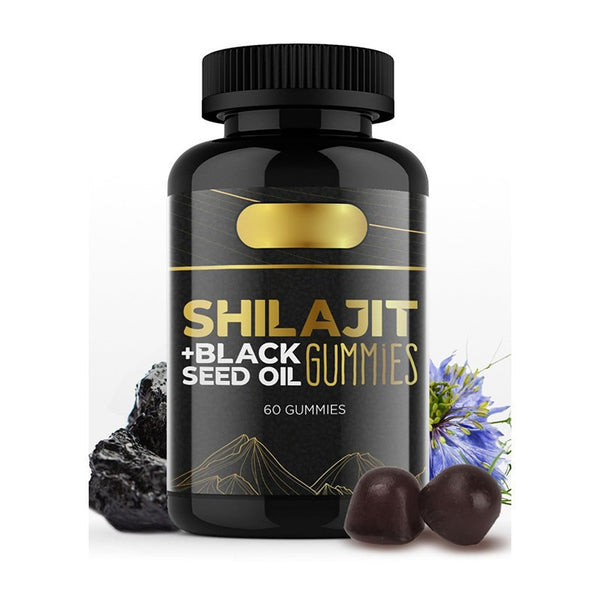 Shilajit + Black Seed Oil Gummies
