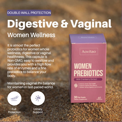 Vaginal Probiotics Women Ph Balance Pills 60 Billion CFU Capsules