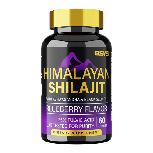 Himalayan Shilajit Gummies Blueberry Flavor