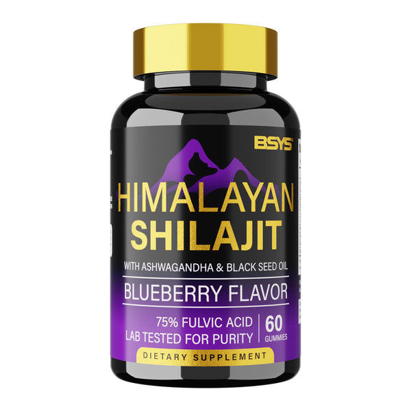 Himalayan Shilajit Gummies Blueberry Flavor