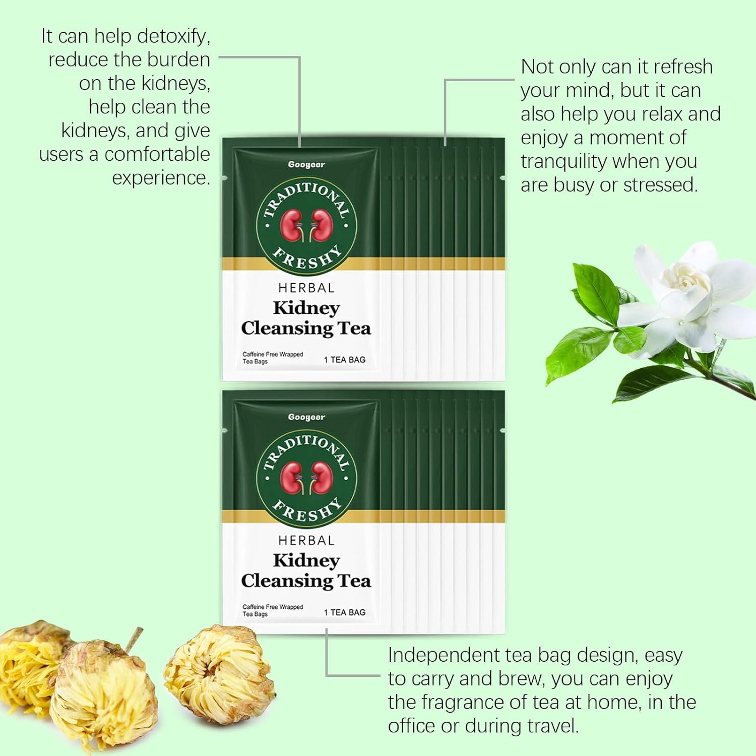 Herbal Kidney Detox Cleansing Tea