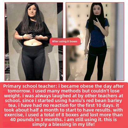 Red Bean Coix Seed Herbal Tea for Weight Loss