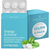 Mint Flavored Energy Caffeine Gum