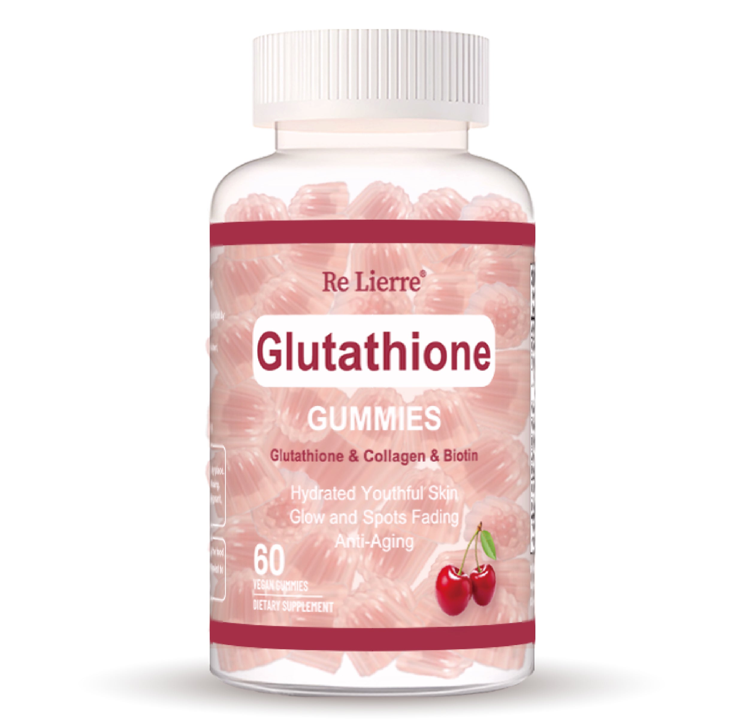Glutathione Collagen Cherry Gummies