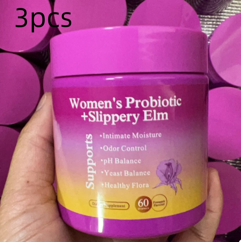 Female Probiotic Gummies Pineapple Flavor