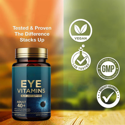 Eye Vitamin Capsules with Lutein and Zeaxanthin