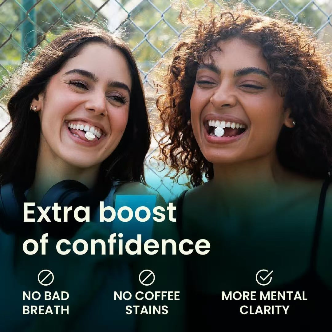 Mint Flavored Energy Caffeine Gum