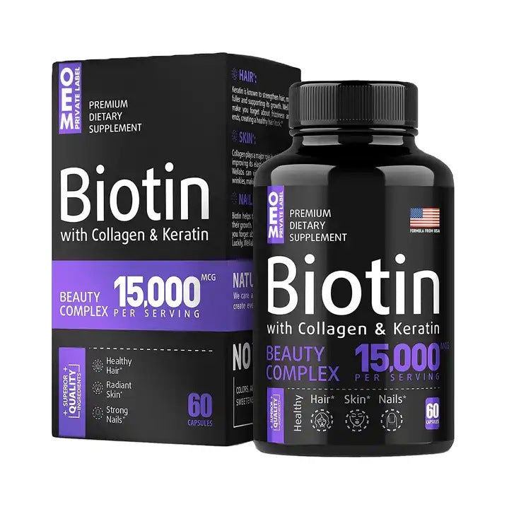 Biotin with Collagen and Keratin Beauty Complex