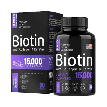 Biotin with Collagen and Keratin Beauty Complex