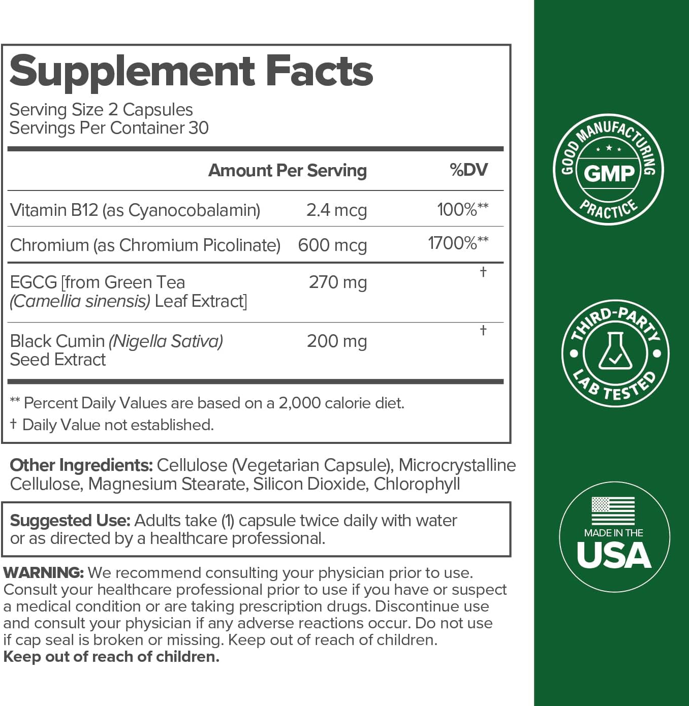 Metabolic Vitamin Capsule Intestinal Cleaning
