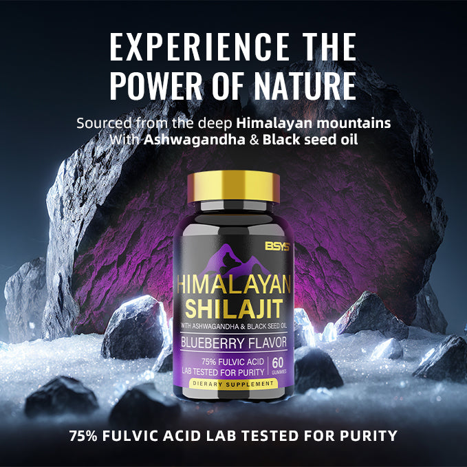 Himalayan Shilajit Gummies Blueberry Flavor