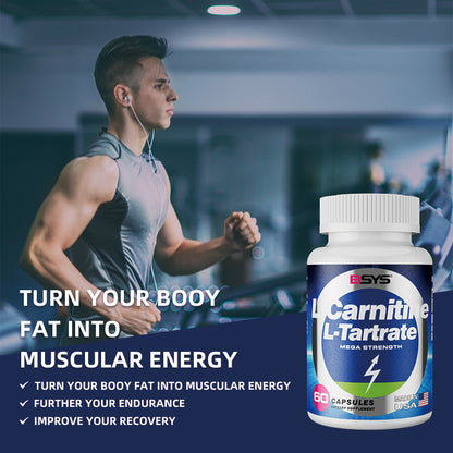 L-Carnitine L-Tartrate 60's Mega Strength