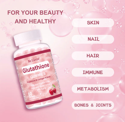 Glutathione Collagen Cherry Gummies