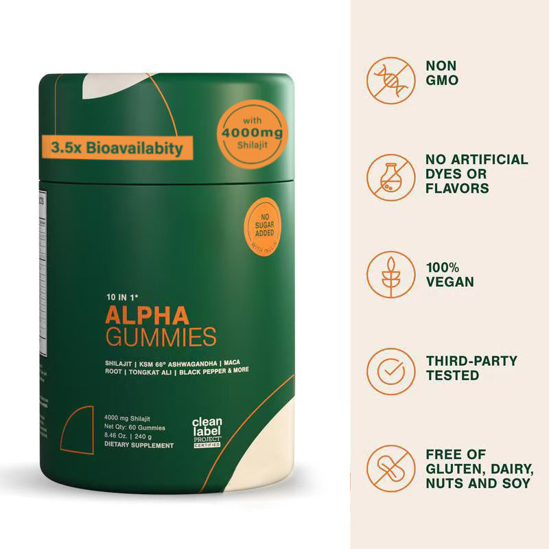 Alpha Shilajit Gummies