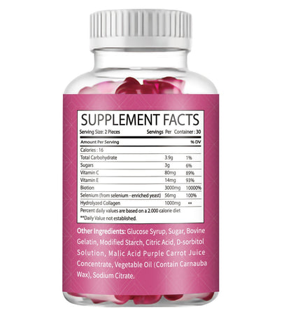Collagen Gummies with Biotin + Vitamin C